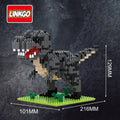Quebra-cabeça 3d mini blocos Dinossauros