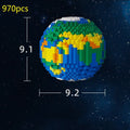 Quebra-cabeça 3D mini blocos astronauta